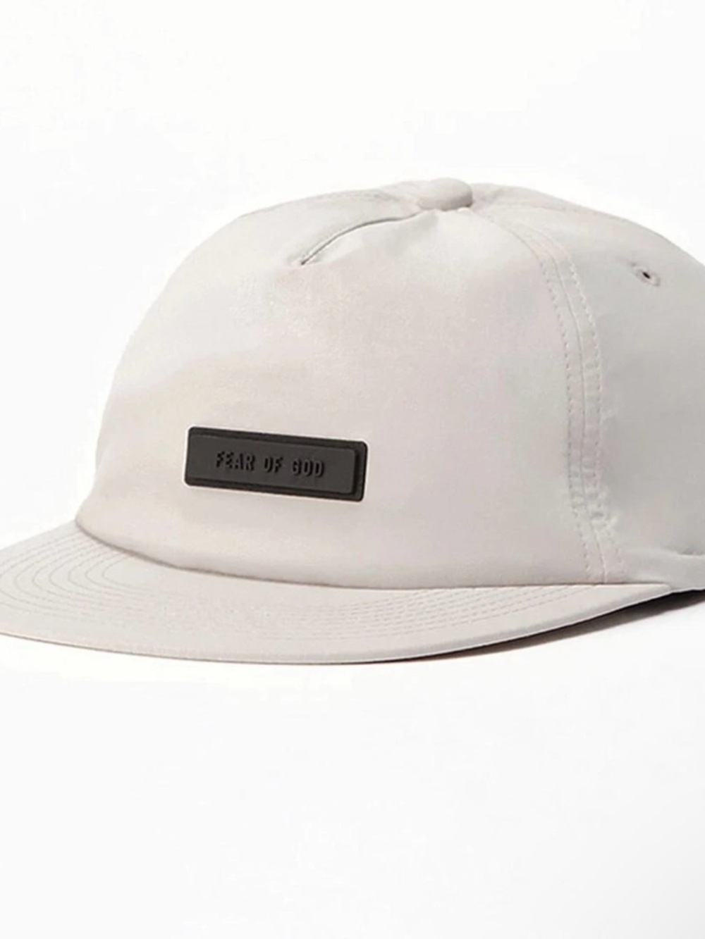 Fear of God Essentials Rare Silver Cloud Baseball Hat In A Size S/M New With Tag